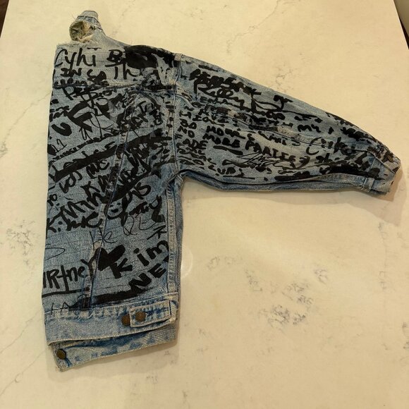 Kanye West x Levis Life Of Pablo Notepad Vintage Denim Jacket - Picture 7 of 8